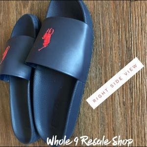 Men Size 11 Polo Ralph Lauren Slides